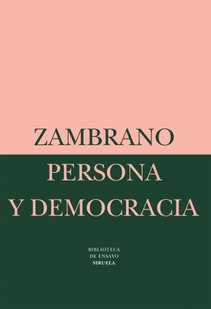 Persona y democracia